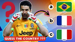 GUESS THE COUNTRY BY NAME OF FOOTBALL PLAYERS @SportsGlory2024