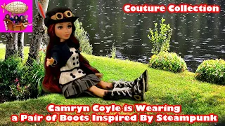 Camryn Coyle's a Pair of Boots Inspired By Steampunk Part 3 | How to Make DIY Costume Art Series