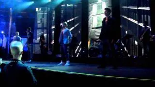The Wanted - itunes Festival 2011 - Entrance (front row)