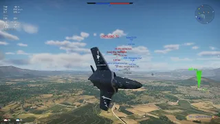 War Thunder epic F9F-8 KILL!!!!!