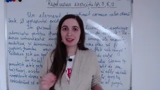 Modele de rezolvare a exercițiilor 7, 8, 9 - EVALUARE NAȚIONALĂ 2023