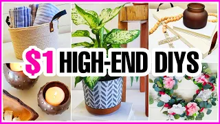 5 EXTREMELY EASY (not cheesy) Dollar Tree DIYs that look high-end