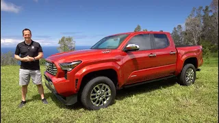 Is the 2024 Toyota Tacoma Limited a BETTER luxury truck than a GMC Canyon Denali?