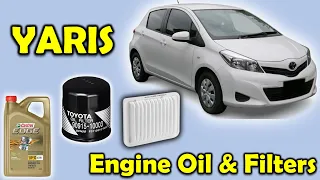 Oil Change, Oil Filter & Air Filter - Toyota Yaris 1.3L (2011-2020)