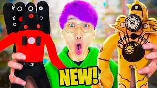 CRAZIEST SKIBIDI TOILET VIDEOS! (ALL CHARACTER PLUSH TOYS IN REAL LIFE?!)