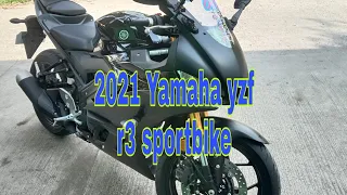2021 Yamaha yzf r3 with abs