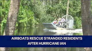 Hurricane Ian floodwaters leaves North Port residents stranded