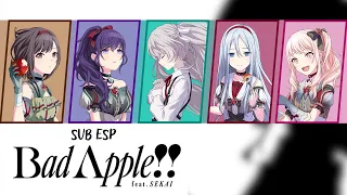 Bad Apple!! feat.SEKAI{Sub Español}Nightcord at 25:00 + Miku~Project Sekai