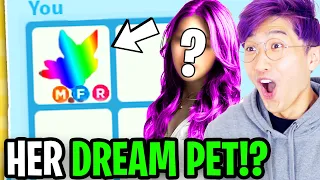 LANKYBOX SURPRISES TWIN SISTER With DREAM PET In ADOPT ME!? (EMOTIONAL!)