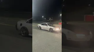 Crazy RB swapped 240SX drifting and 350z blowing my eardrums out leaving bass pro car show.