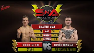 Shock N Awe 32 Amateur Lightweight MMA - Charlie Hatton vs Connor Monahan