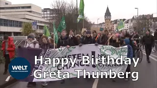 GRETA GEBURTSTAG: Fridays for Future bleibt auch im Jahr 2020 aktiv