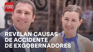 Causas del desplome de helicóptero que provocó la muerte de Martha Erika Alonso y Rafael Moreno