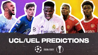 MY UCL/UEL 2020/21 SEMI FINAL LEG 1 PREDICTIONS!