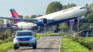 (4K) Two Incredible Plane spotting days at Amsterdam airport Schiphol - Great weather & traffic!