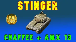Stinger! Chaffee + AMX 13 ll Wot Console - World of Tanks Console Modern Armour