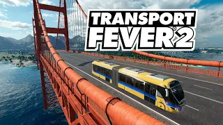 Transport Fever 2 - Грузовые авиаперевозки и прокачка ж/д! #20