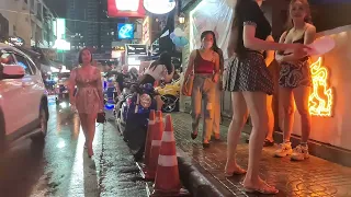 Bangkok Nightlife so many freelancers at Nana Soi 4 - July 2023