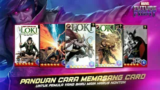 Panduan Cara Memasang Card Yang Benar Untuk Pemula - Marvel Future Fight Indonesia 🇮🇩