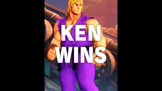 Ken vs Ryu quebrando tudo no street fighter V #shorts