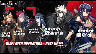 Arknights Summoning on Silverash & Chen Banner