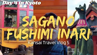 Day 4 in Kyoto: Sagano Romantic Train | Fushimi Inari Taisha