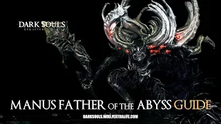 Manus Father of the Abyss Boss Guide - Dark Souls Remastered
