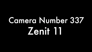 365 Camera Project - Camera Number 337 Zenit 11