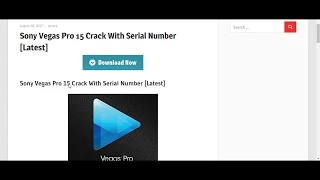 Sony Vegas Pro 15 Crack With Serial Number [Latest]