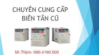 Chuyên mua bán biến tần cũ giá rẻ second hand Nhật bãi