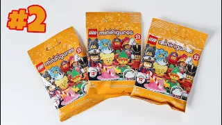 LEGO Minifigures: SERIES 23 Minifigure Blind Bag x3 Pack Opening / Unboxing & Review #2 (2022)