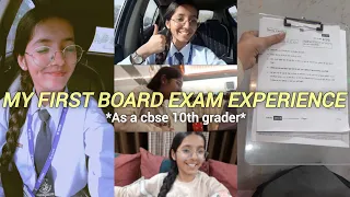 My first board exam experience | Hindi exam | Cbse 10th grader | Karishma Dawra
