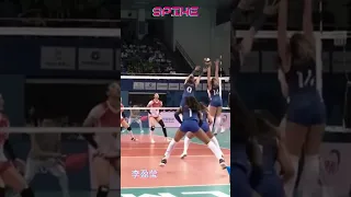 Powerful Spikes, Blocking, Li Yingying, 李盈莹