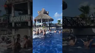 Best Pool 🏊‍♀️ Party in resort . Foam Party live Dj 2023 // Dominican Republic