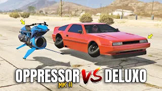 GTA 5 ONLINE - OPPRESSOR MK II VS DELUXO (WHICH IS BEST HOVER VEHICLES?)