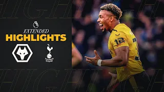 Adama Traore nets winner against Spurs! | Wolves 1-0 Tottenham | Extended highlights