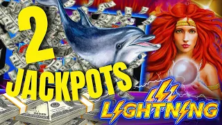 💵 2 JACKPOTS UP TO $125 SPINS ON MAGIC PEARL & SAHARA GOLD SLOT MACHINE LIGHTNING LINK LIVE PLAY LV