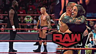 Randy Orton vs Omos || Rkbro is Back || Riddle Save Orton || wwe raw 16 August 2021 ||