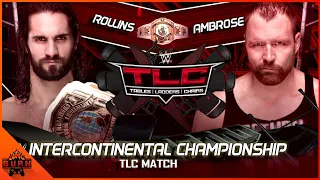 WWE 2K19 SETH ROLLINS VS DEAN AMBROSE INTERCONTINENTAL CHAMPIONSHIP MATCH TLC 2018 [ PS4 ]