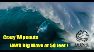 JAWS "Super Swell Saturday" COMPILATION Big wave Wipeouts,Windsurfing, Kiting,Bodyboarding & more 4K