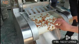 dried fish crusher cutter machine raisin dice cutting machine grapefruit peel dicer cuber machine