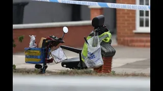 Man arrested on suspicion of murder after pensioner, 87, stabbed on scooter