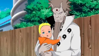 Who raised Naruto after Minato and Kushina died - Naruto