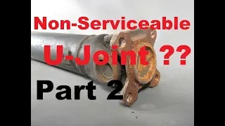 Replacing U-Joint on BMW E46 | Myth Busted