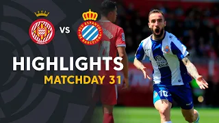 Highlights Girona FC vs RCD Espanyol (1-2)