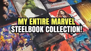 MY ENTIRE MARVEL STEELBOOK COLLECTION 2022!!!! *awesome mondo and lenticulars!*