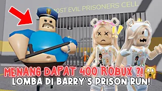 YG BERHASIL KABUR DARI POLISI RAKSASA DAPAT 400 ROBUXX ?!?😬😍 | Roblox Indonesia 🇮🇩 |