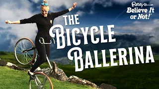 Crazy Bike Tricks By The Bicycle Ballerina