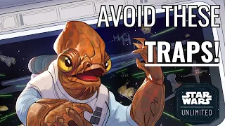 Five TRAPS/Beginner Mistakes to AVOID in Star Wars Unlimited TCG