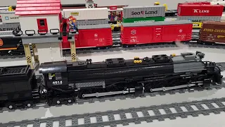 Lego Big Boy with Synchronized Steam, Lights and Sound